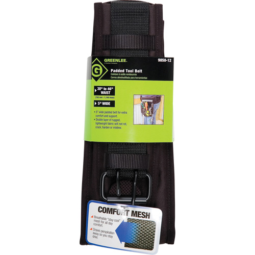 Tool Belt, Leather, Black Solutions industrielles ALPHA