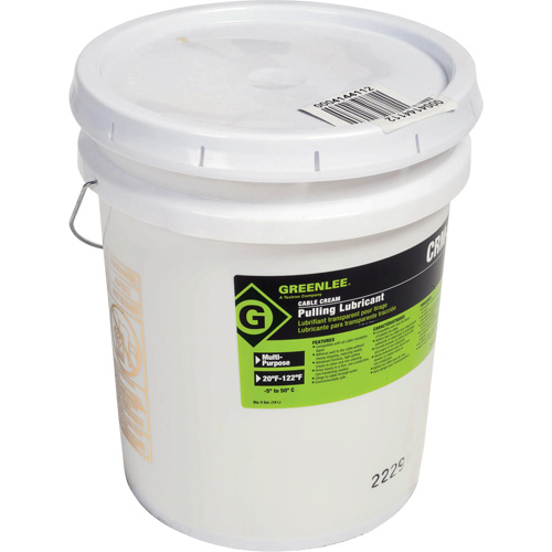 Cable Cream Pulling Lubricant, Bucket Solutions industrielles ALPHA