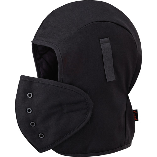 566A Doublure matelass&eacute;e FR pour casque, Noir, Coton Solutions industrielles ALPHA