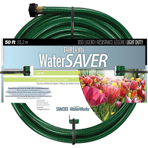 Fairlawn Watersaver Light Duty Garden Hoses, Nylon, 1/2" dia. x 50' Solutions industrielles ALPHA
