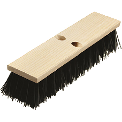 Heavy-Duty Street Broom, 14", Coarse/Stiff, Polypropylene Bristles Solutions industrielles ALPHA