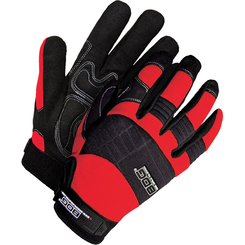 Heavy-Duty Performance Gloves with Padded Palms, Size Large, Synthetic Palm Solutions industrielles ALPHA