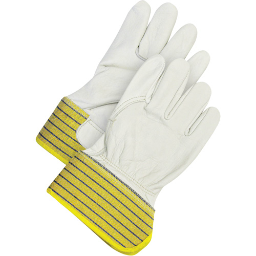 Classic Fitter Gloves, Large, Grain Cowhide Palm, Fleece Inner Lining Solutions industrielles ALPHA