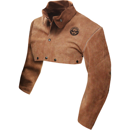 Standard Grade Leather Cape Sleeve, X-Large, Brown Solutions industrielles ALPHA