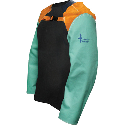 Manchons de soudage en toile ignifug&eacute;e, 24" lo, Vert Solutions industrielles ALPHA