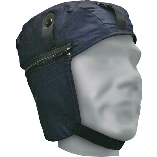 Classic Hardhat Liner with Ear Extension, Fleece/Cotton Lining, One Size Solutions industrielles ALPHA