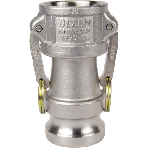 Coupleur &agrave; came et cannelure x adaptateur Dixon Solutions industrielles ALPHA