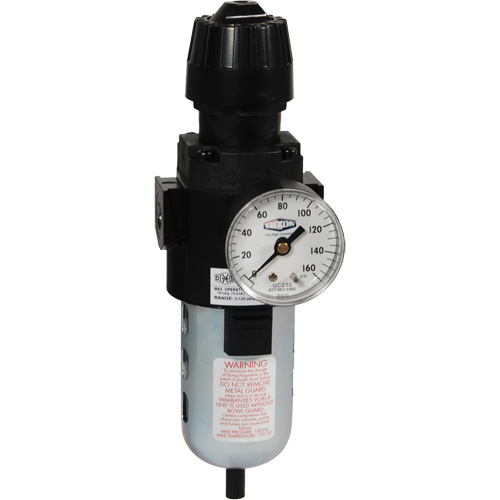 Filtre et r&eacute;gulateur compact Wilkerson, 1/2" NPT, PSI max. de 150 psi, Standard Solutions industrielles ALPHA