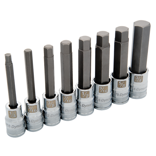 Jeu de douilles SAE longues, 8 mrcx Solutions industrielles ALPHA