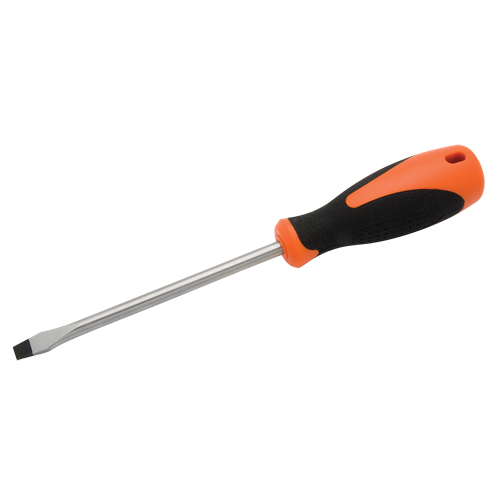 Tournevis pour &eacute;crous &agrave; fente, Tige de 5/16", Ronde, 10-5/8" lo, Prise en Coussin&eacute;e Solutions industrielles ALPHA
