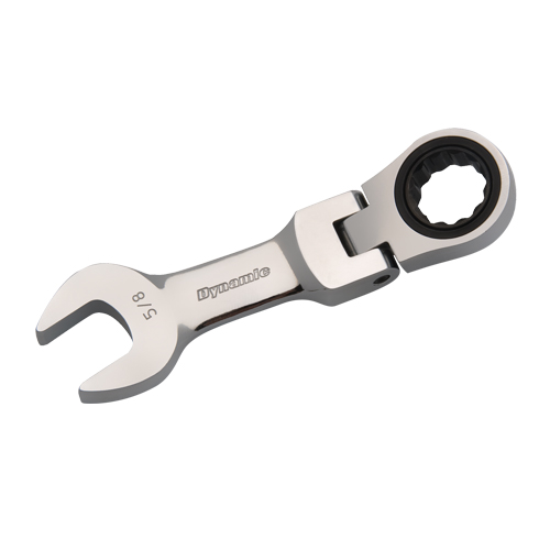 Cl&eacute; &agrave; cliquet courte avec t&ecirc;te flexible SAE Solutions industrielles ALPHA