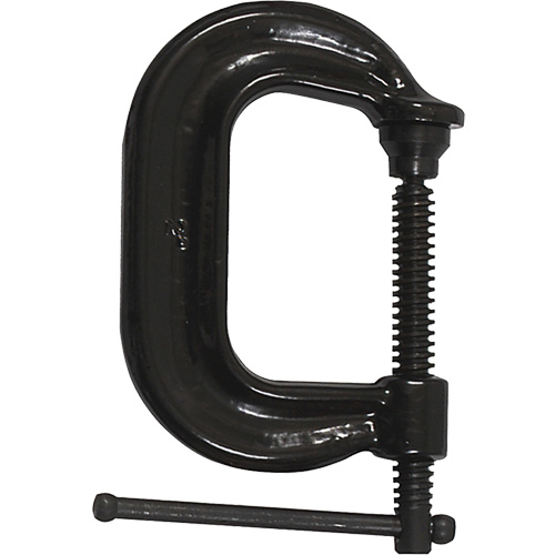 Regular-Duty Deep Throat C-Clamp, 2" (51 mm) Capacity, 2-1/8" (54 mm) Throat Depth Solutions industrielles ALPHA