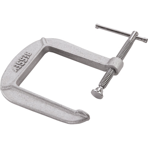 Serre-joint en C de s&eacute;rie l&eacute;g&egrave;re, Capacit&eacute; de 3" (76 mm), Profondeur de gorge de 4-1/2" (114 mm) Solutions industrielles ALPHA