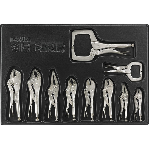 Jeu de pinces de blocage Vise-Grip Original, 10 Morceaux Solutions industrielles ALPHA