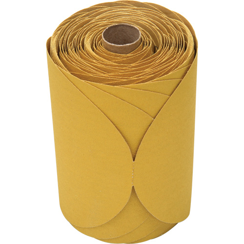 Stikit Gold Disc Roll, 6" Dia., 120 Grit, Aluminum Oxide Solutions industrielles ALPHA