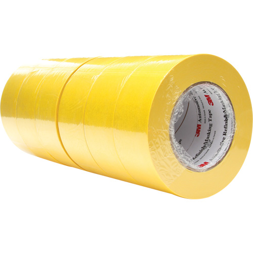 Automotive Refinish Masking Tape 388N, 48 mm (2") x 55 m (180'), Yellow Solutions industrielles ALPHA