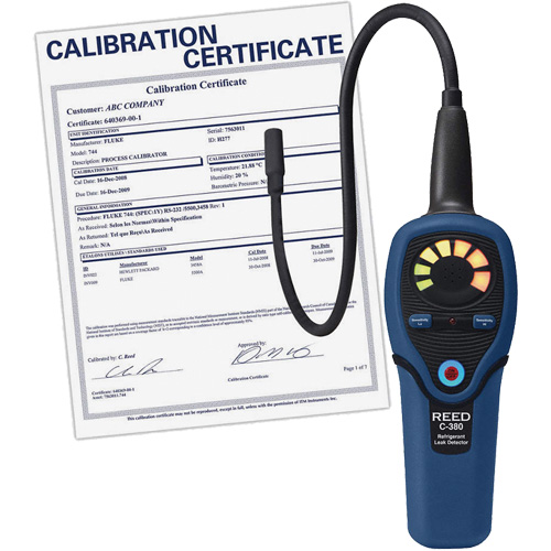 Refrigerant Leak Detector with ISO Certificate Solutions industrielles ALPHA
