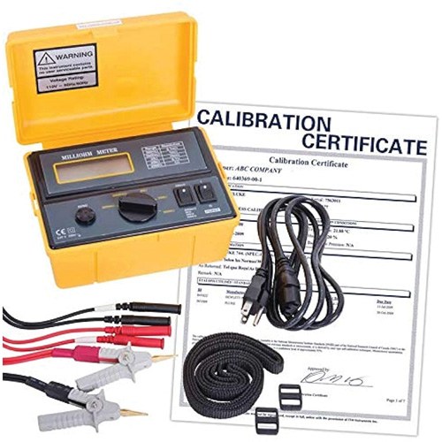 Milli-ohmm&egrave;tre 110 V avec certificat de calibration Solutions industrielles ALPHA
