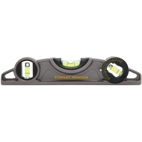 Fatmax&reg; Cast Torpedo Level, 9" L, Aluminum, 3 Vials, Magnetic Solutions industrielles ALPHA