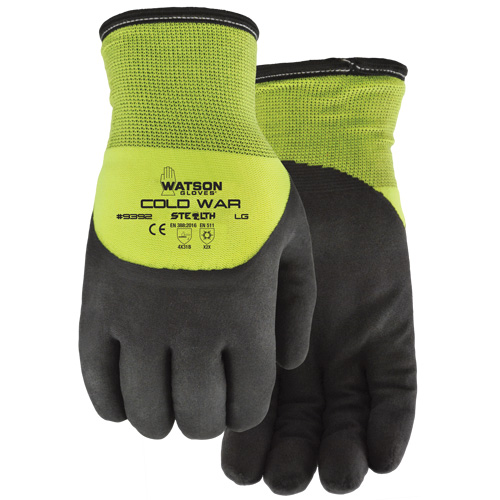 Gants thermiques Stealth Cold War, Grand, R&ecirc;vetement Mousse de nitrile Solutions industrielles ALPHA