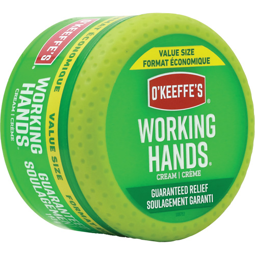 Working Hands&reg; Hand Cream, Jar, 6.8 oz. Solutions industrielles ALPHA