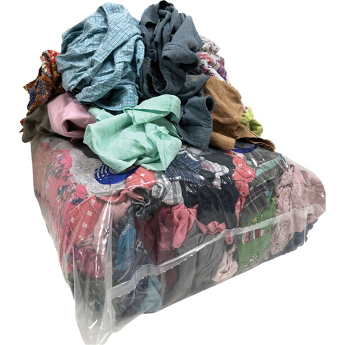 Chiffons d'essuyage sp&eacute;ciaux, M&eacute;lange de couleurs, 20 lb Solutions industrielles ALPHA