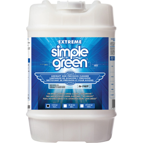 Extreme Simple Green&reg; Aircraft & Precision Cleaner, 5 gal., Jug Solutions industrielles ALPHA