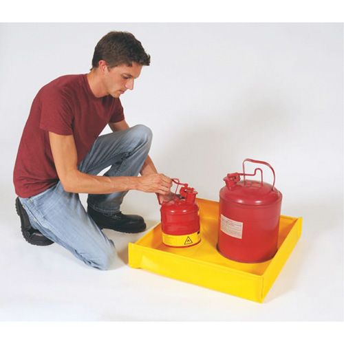 Flexible Ultra-Utility Tray, 12" lo x 12" la x 4,8" h, Cap. de d&eacute;versement 1,5 gal. US Solutions industrielles ALPHA