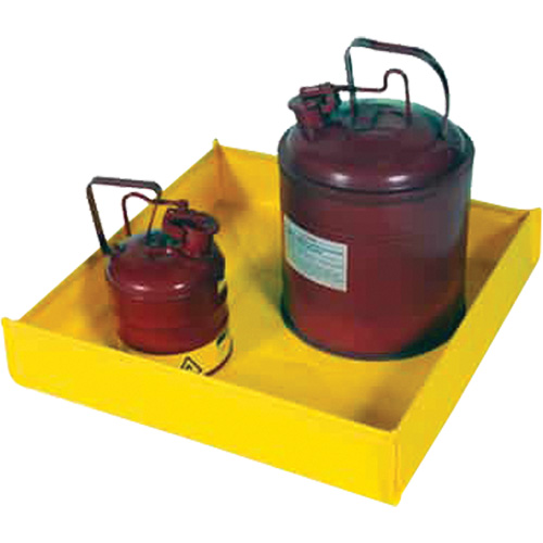 Flexible Ultra-Utility Tray, 12" lo x 12" la x 4,8" h, Cap. de d&eacute;versement 1,5 gal. US Solutions industrielles ALPHA