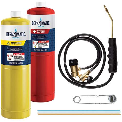 Ensemble de chalumeau de brasage, Oxyg&egrave;ne Solutions industrielles ALPHA
