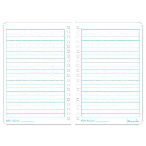 Carnet de notes de poche &agrave; spirale lat&eacute;rale, Couverture souple, Jaune, 64 Pages, 4-5/8" , 7"  Solutions industrielles ALPHA