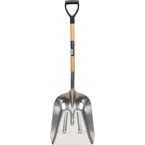Pelle creuse, Bois, Lame Aluminium, Manche Prise en D, 24-1/2" Longueur Solutions industrielles ALPHA