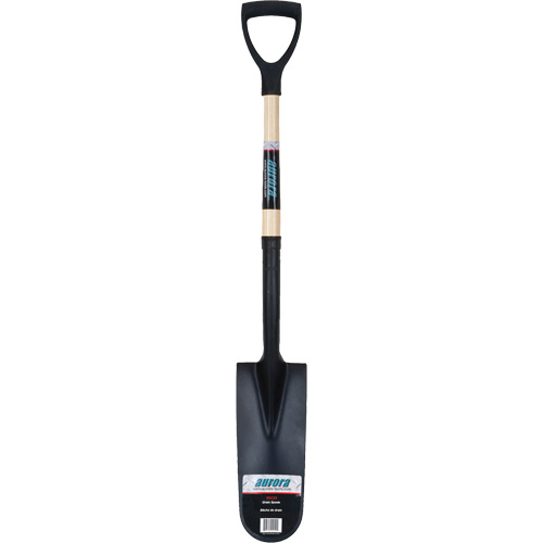Heavy-Duty Drain Spade, Carbon Steel, 16" x 6" Blade, 29" L, D-Grip Handle Solutions industrielles ALPHA