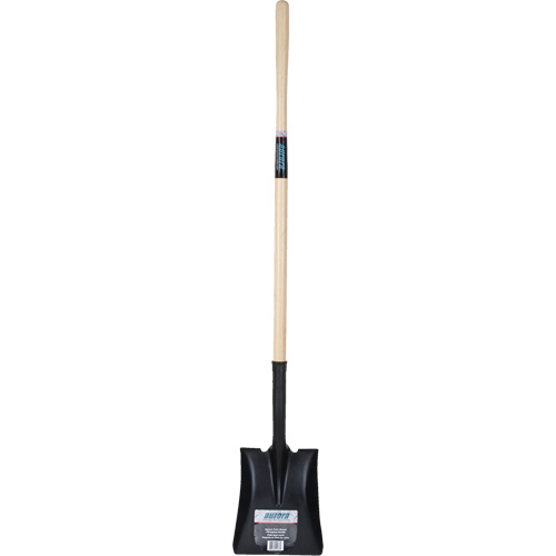 Square Point Shovel, Hardwood, Tempered Steel Blade, Straight Handle, 48" Long Solutions industrielles ALPHA