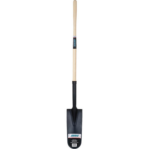 Drain Spade Shovel, Tempered Steel, 14" x 6" Blade, 46" L, Straight Handle Solutions industrielles ALPHA