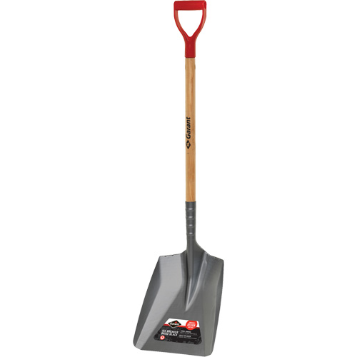 Pelle tout usage Nordic, Lame Acier durci, Largueur 11-1/4", Manche Prise en D Solutions industrielles ALPHA