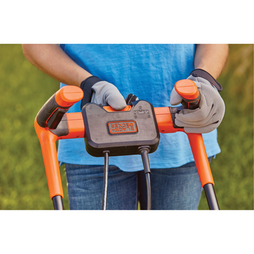 Lawn Mower with Comfort Grip Handle, Push Walk-Behind, Electric, 17" Cutting Width Solutions industrielles ALPHA