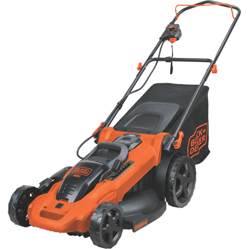 40V Max* Cordless Lawn Mower Kit, Push Walk-Behind, Battery Powered, 20" Cutting Width Solutions industrielles ALPHA