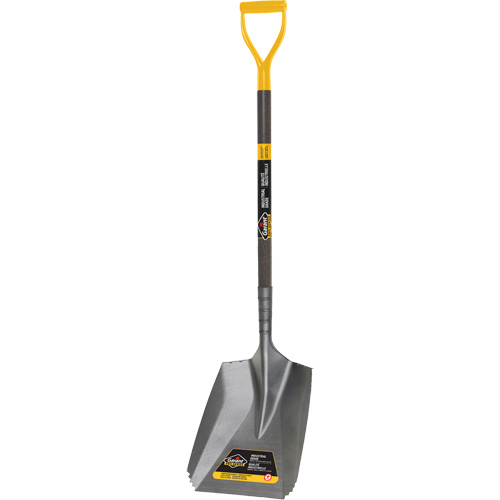 Pelle &agrave; neige dent&eacute;e, Lame Acier durci, Largueur 11-7/10", Manche Prise en D Solutions industrielles ALPHA