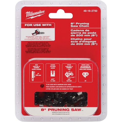 8" Pruning Saw Chain Solutions industrielles ALPHA