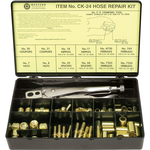 Hose Repair Kit, Brass Solutions industrielles ALPHA
