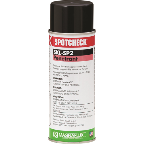 Spotcheck&reg; Penetrants - SKL-SP2, Aerosol Can Solutions industrielles ALPHA