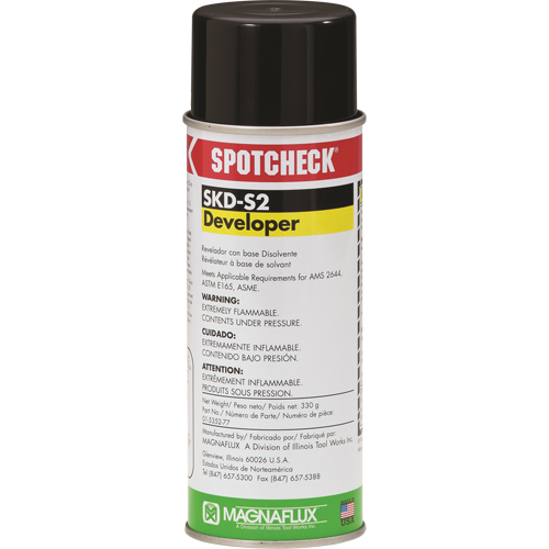 Spotcheck&reg; SKD-S2 Solvent Developer, Aerosol Can Solutions industrielles ALPHA
