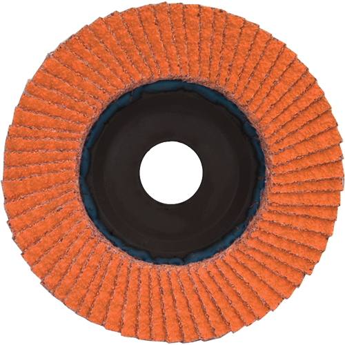 Flap Discs - Quick Trim SG Blaze R980P, 5" x 7/8", Type 27, 40 Grit, Ceramic Solutions industrielles ALPHA