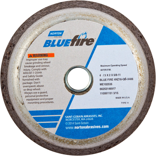 BlueFire&reg; Non-Reinforced Portable Snagging Cups Solutions industrielles ALPHA