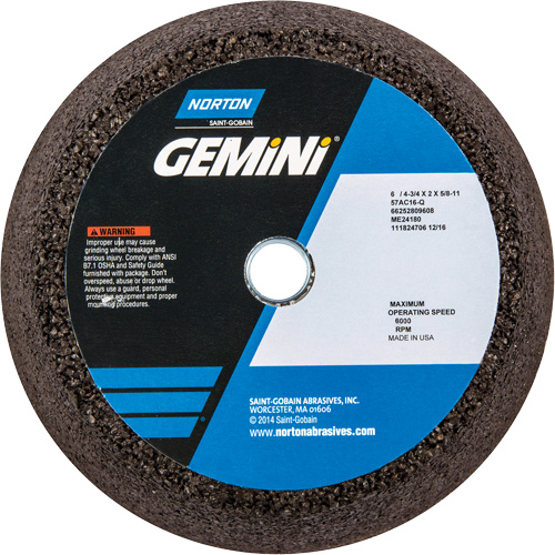 Gemini&reg; Non-Reinforced Portable Snagging Cups Solutions industrielles ALPHA