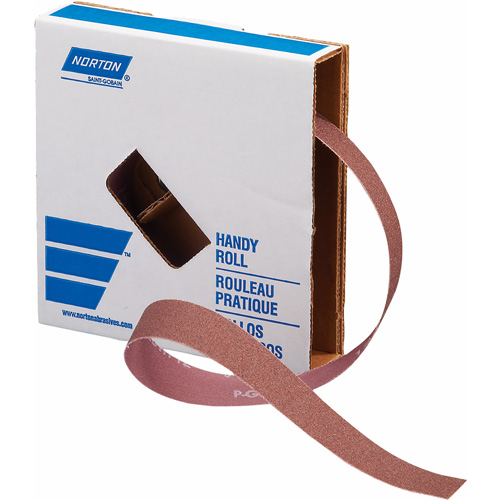 Sanding Roll, Aluminum Oxide, 1" W x 150' L, 180 Grit Solutions industrielles ALPHA