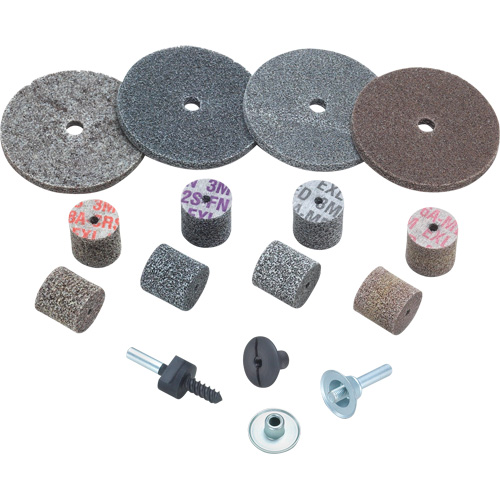 Jeu de roues unitaris&eacute;es Scotch-Brite Solutions industrielles ALPHA