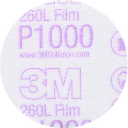 Gold Hookit Disc, 3" Dia., P1000 Grit, Aluminum Oxide, C-Weight Solutions industrielles ALPHA