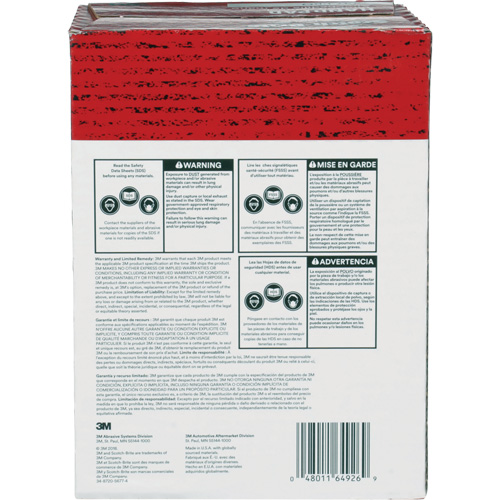 Scotch-Brite 7447 Hand Pads, Aluminum Oxide, 9" x 6", Very Fine Grit Solutions industrielles ALPHA